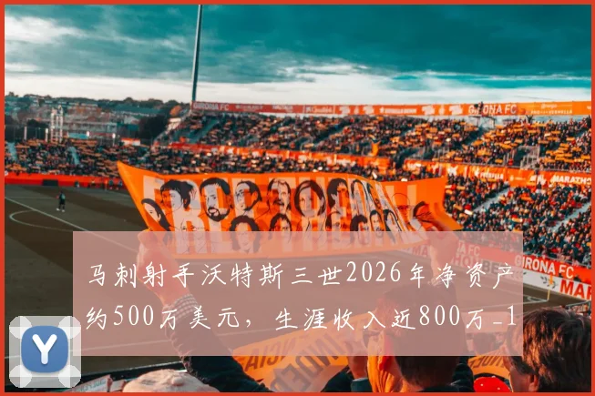 马刺射手沃特斯三世2026年净资产约500万美元，生涯收入近800万_1